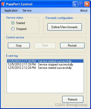 windows 下端口转发 端口映射工具 passport 端口映射