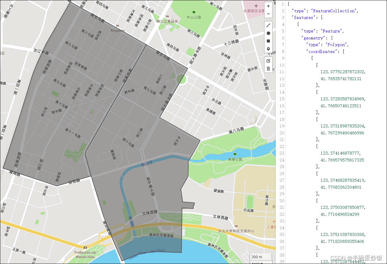 用于ECharts的全国省市区县乡镇街道级的行政区划边界数据(GeoJSON格式)