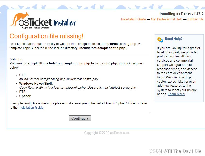 osTicket部署_osticket 部署CSDN博客