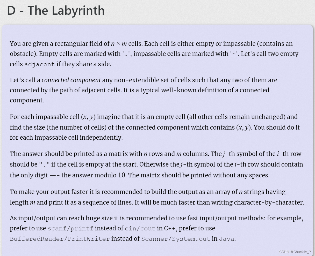 The Labyrinth (DFS)-CSDN博客