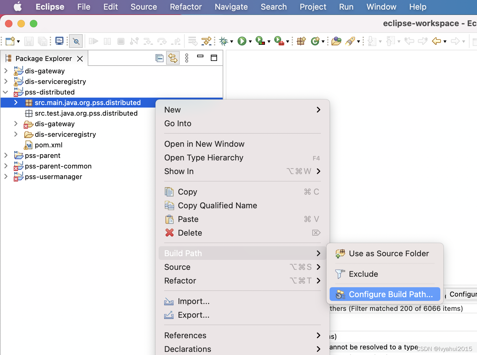 eclipse2021-12把src/main/java, src/test直接解析成包名_eclipse main被识别成包-CSDN博客