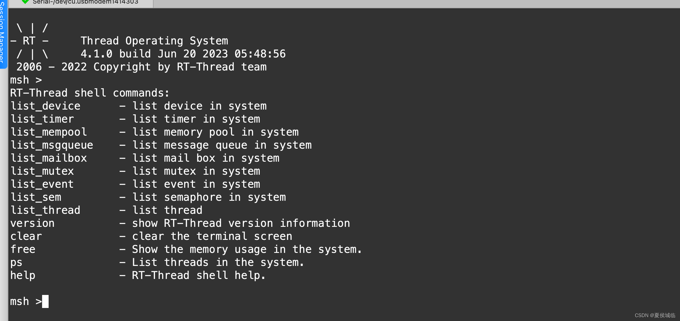 NUCLEO-F411RE RT-Thread 体验 (3) - GCC环境 uart驱动的移植以及console的使用