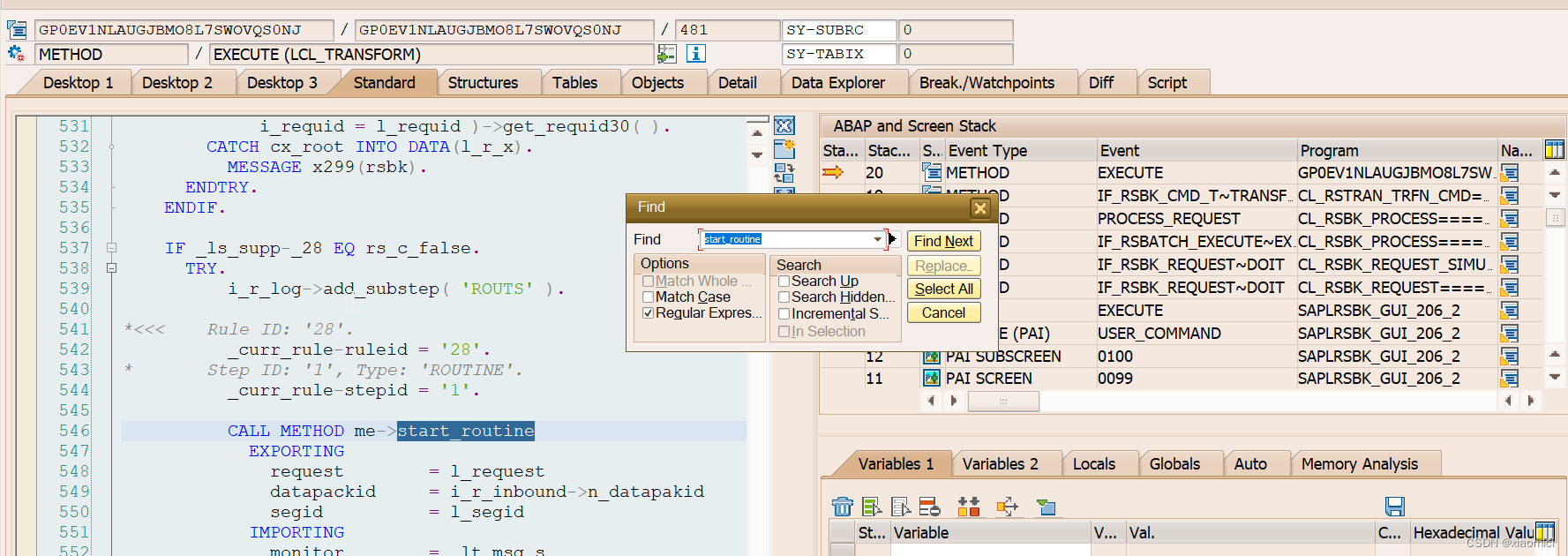 Small Tip: 如何Debug Start Routine