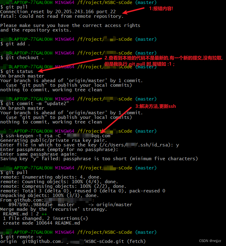 GitHub fatal Could Not Read From Remote Repository