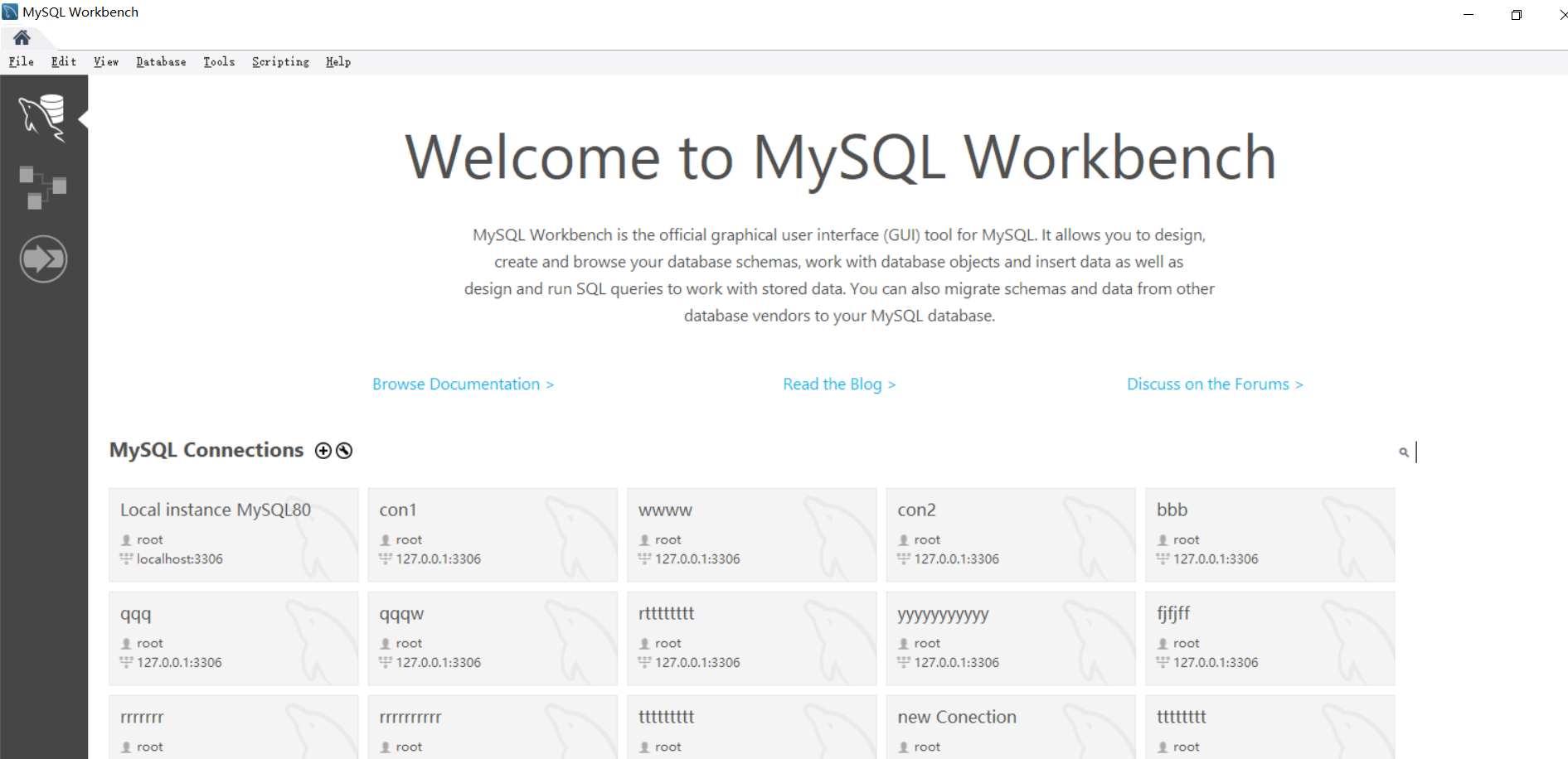 mysql的workbench下载和使用-CSDN博客