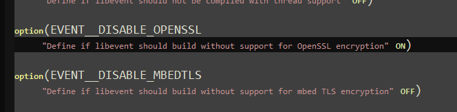 Windows cmake mode compile LibEVENT record - Programmer Sought