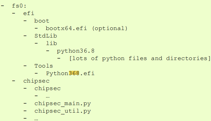 Chipsec UEFI Shell启动盘的制作与使用，让你可以在所有平台轻松使用Chipsec_shellx64.efi-CSDN博客