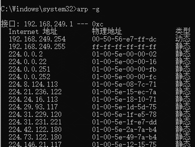 计算机网络——常用的网络命令「终于解决」