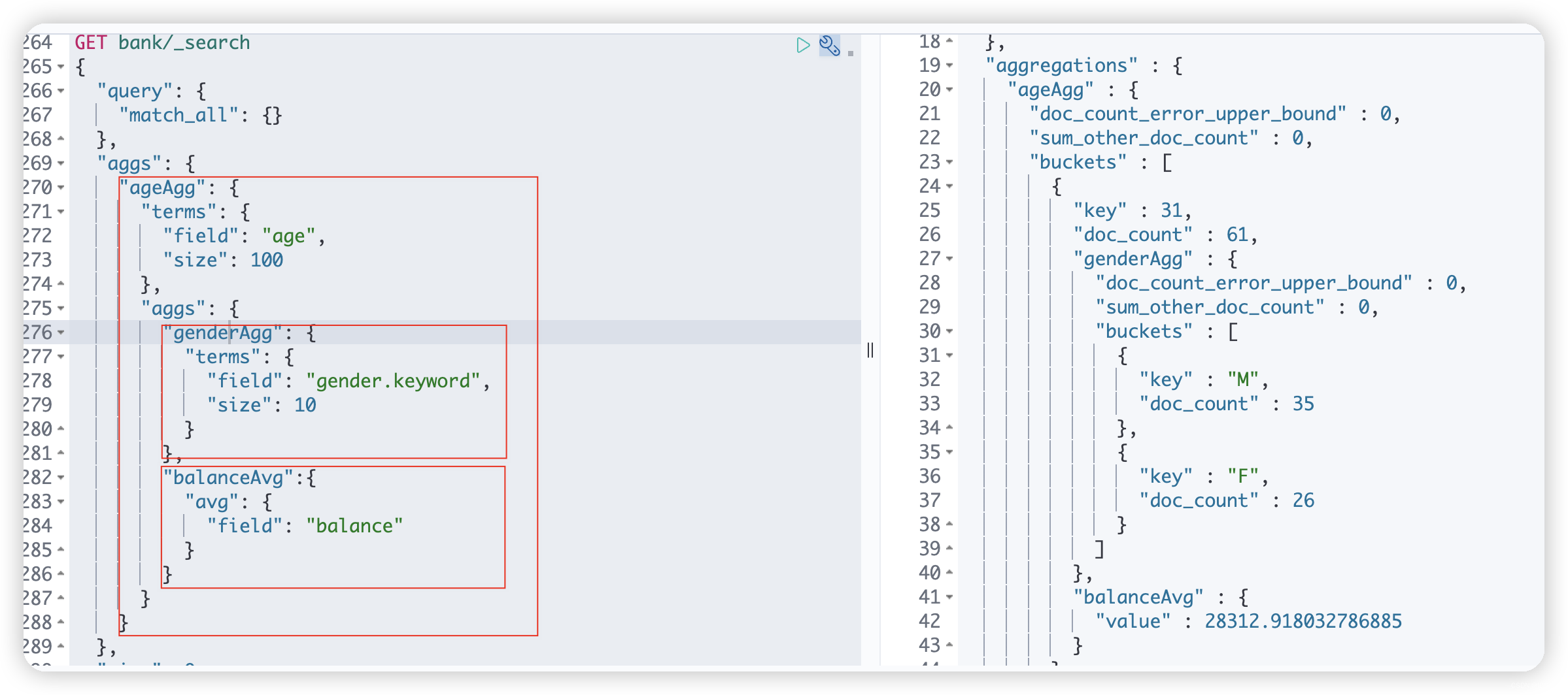 Elasticsearch聚合----aggregations的简单使用