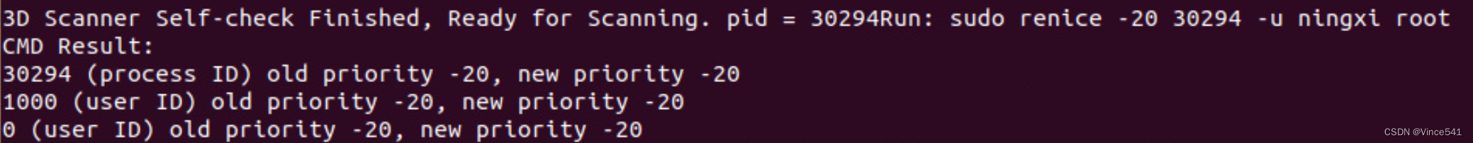 得到c++程序Process ID [getpid()], 调高CPU优先级 [renice]
