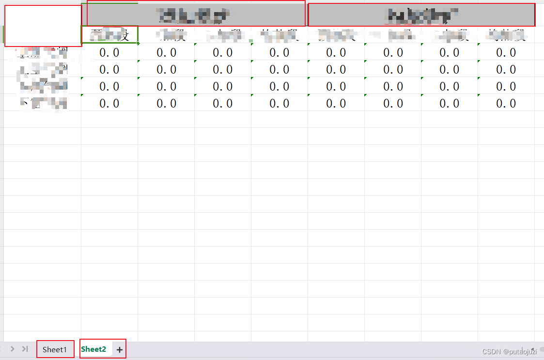 SpringBoot 使用EasyExcel 导出Excel报表（单元格合并）