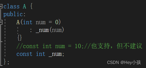 C/C++程序设计——const关键字