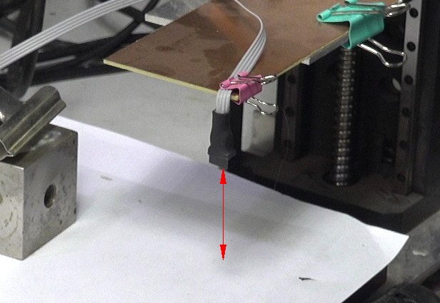 ▲ 图1.4.1.1 滑轨测量示意图