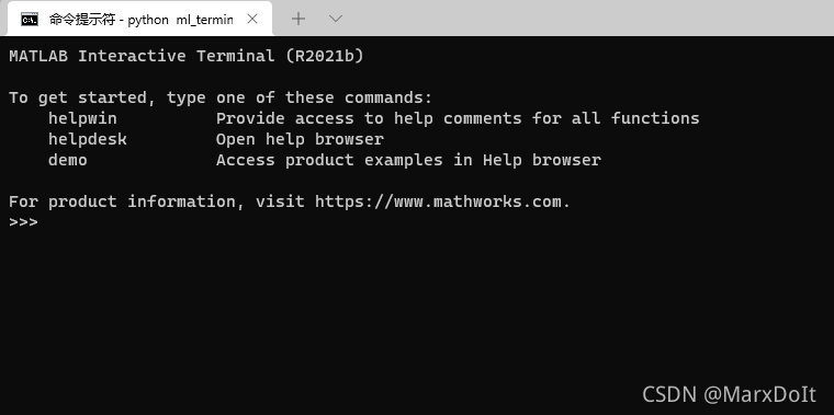 在Windows cmd下启动matlab command_如何进入matlab command window-CSDN博客