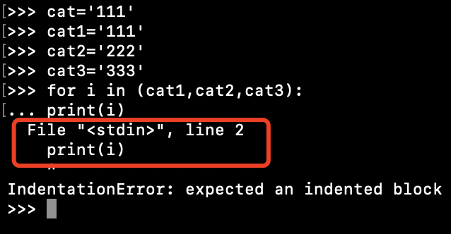 python报错：IndentationError: expected an indented block_indentationerror ...