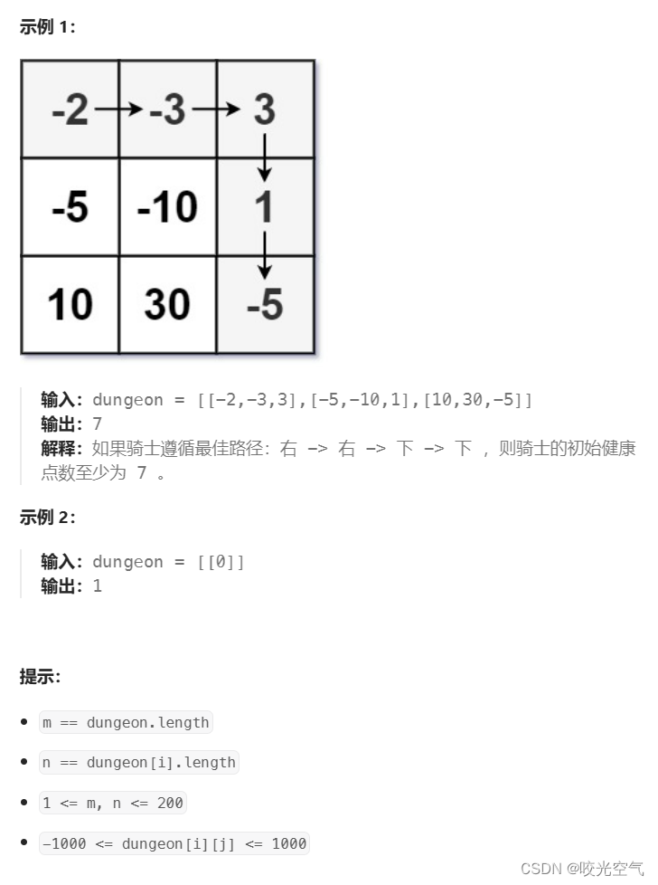 C++算法 —— 动态规划（2）路径问题