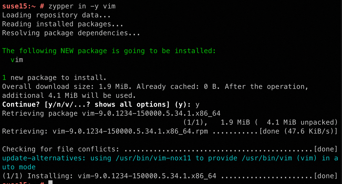 zypper包管理器_zypper installCSDN博客