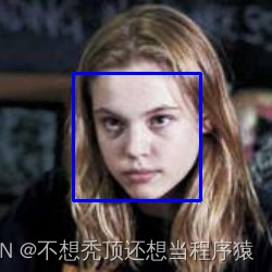 single face detection