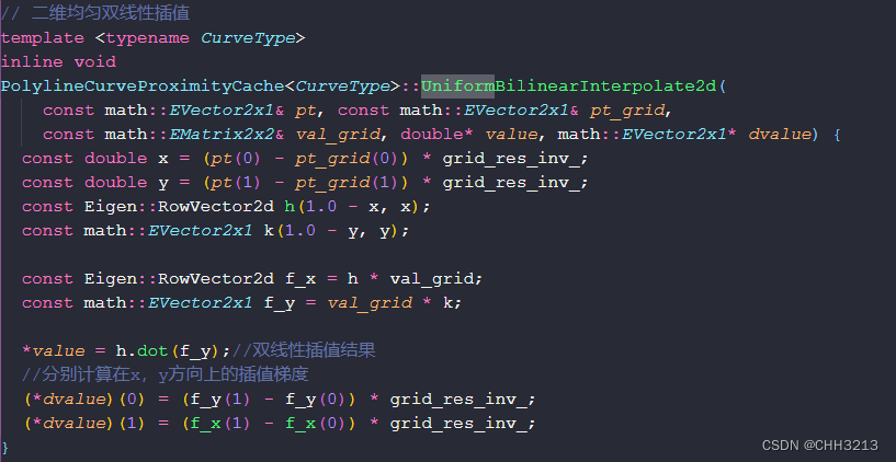 双线性插值（Bilinear interpolation）原理推导