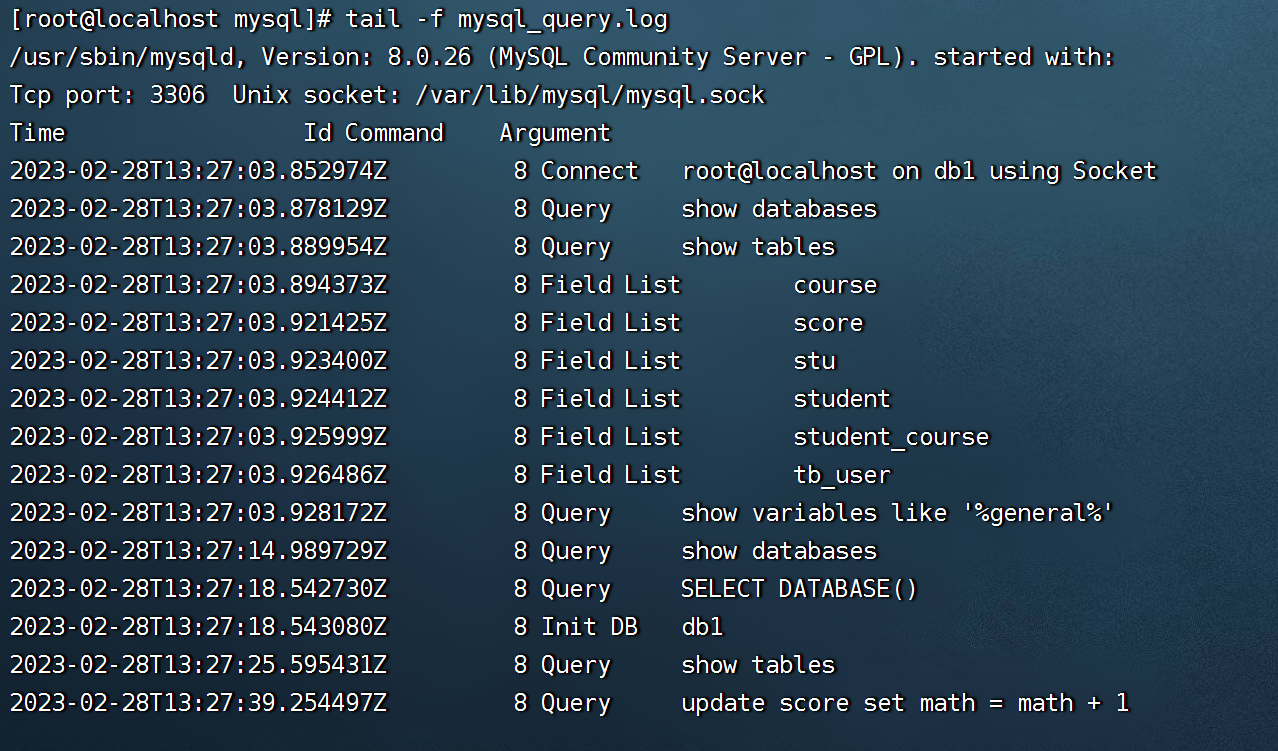 MySQL运维篇之日志