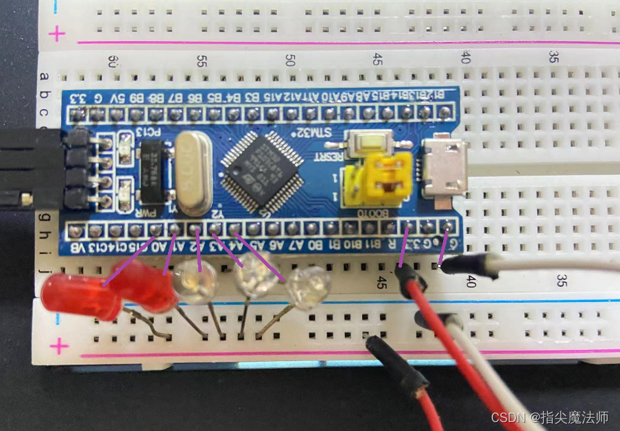 STM32单片机入门学习（三）-流水灯