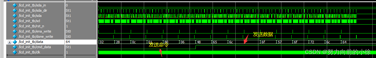 FPGA驱动LCD1602（IIC） Verilog代码（三）------ LCD初始化