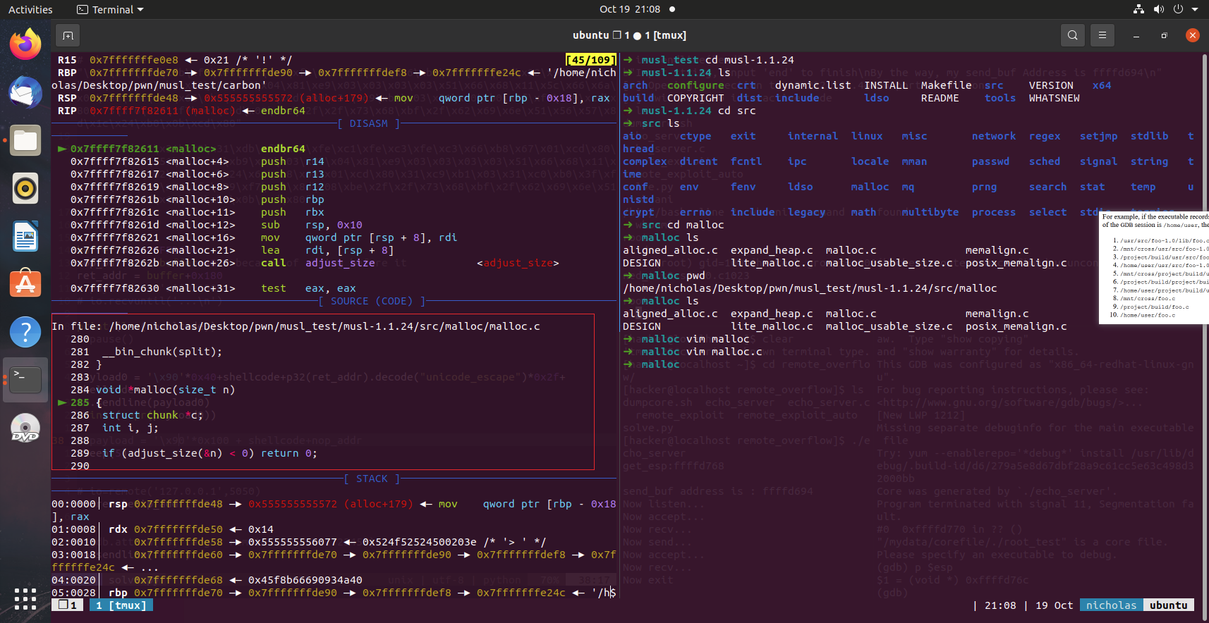 Pwn Musl Libc环境配置_pwntools Libc不匹配-CSDN博客