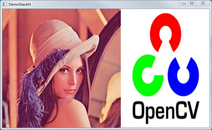 【OpenCV 例程300篇】10. 图像的拼接（np.hstack）