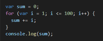JavaScript—for循环案例（1-100的相关运算）_js利用 for 循环计算 1 ~ 100 之间的数分别除以 num-CSDN博客