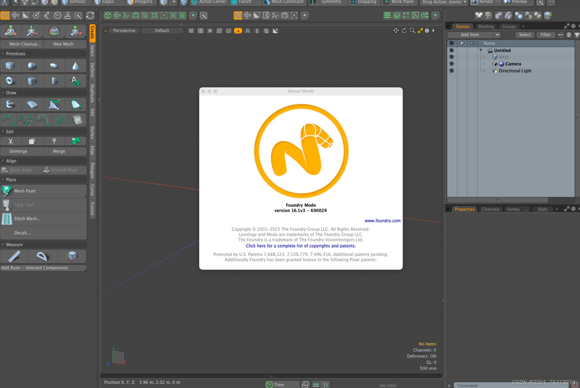 The Foundry Modo 16 for Mac v16.1v3 含历史版本