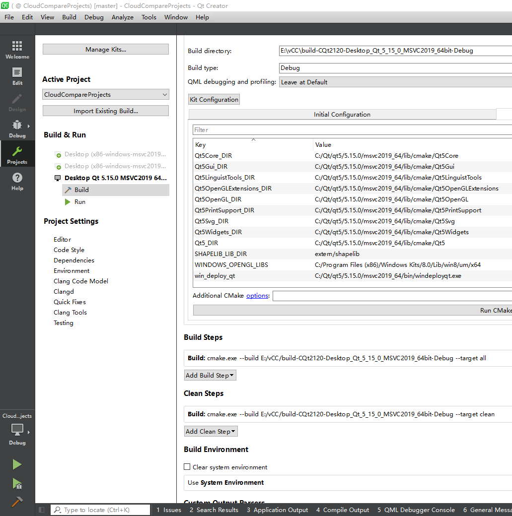 3D进阶之CloudCompare：使用qt-creator编译