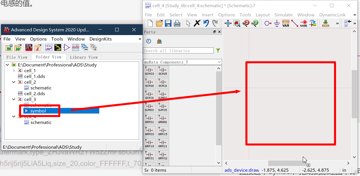 ADS(Advanced Design system)创建Symbol并放置_ads2008原理图生成symbol-CSDN博客
