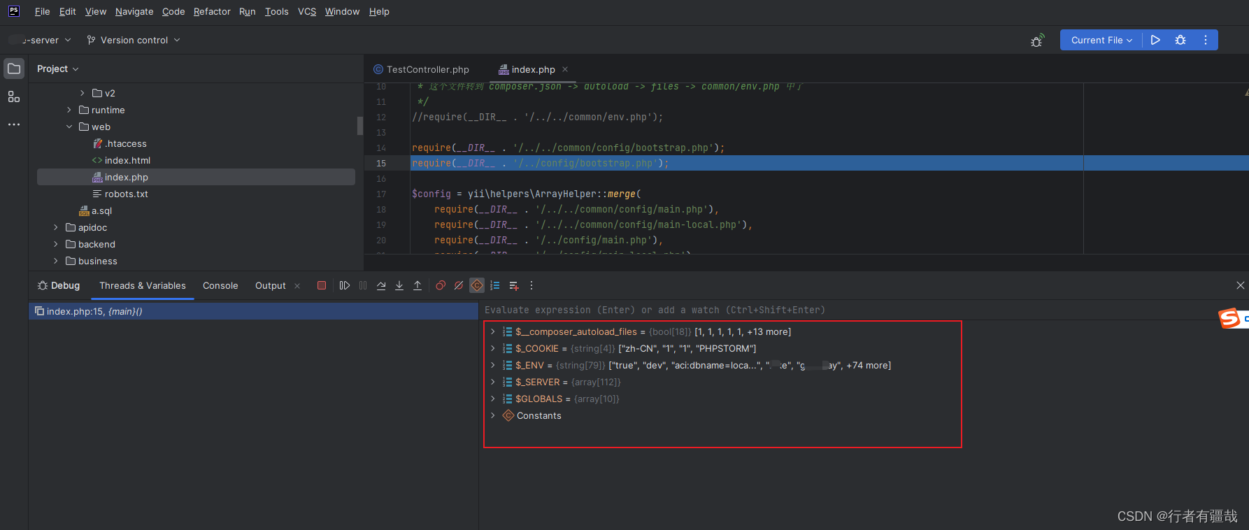 phpstorm2022.3.3和xdebug 3 调试代码记录