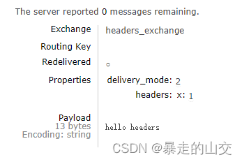 rubbitmq 图形界面使用 常用六种通信模式 Simple-Work-fanout-direct-topic-headers