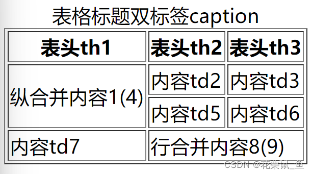 【前端笔记3】html基础2 标签的语法 (表类,语义化)