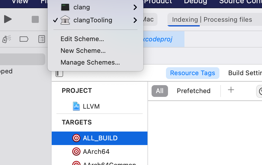 Xcode Scheme