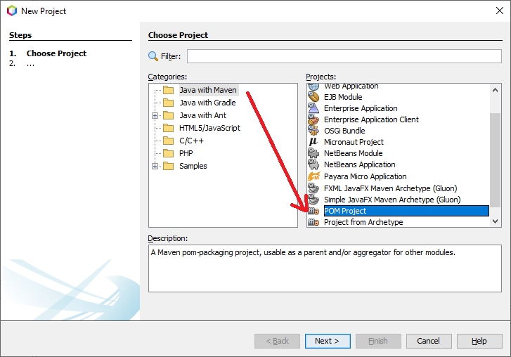 Create a multi-module Maven project in Apache NetBeans IDE - Programmer ...