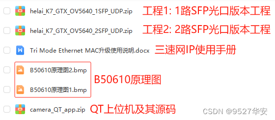 FPGA高端项目：图像采集+GTX+UDP架构，高速接口以太网视频传输，提供2套工程源码加QT上位机源码和技术支持