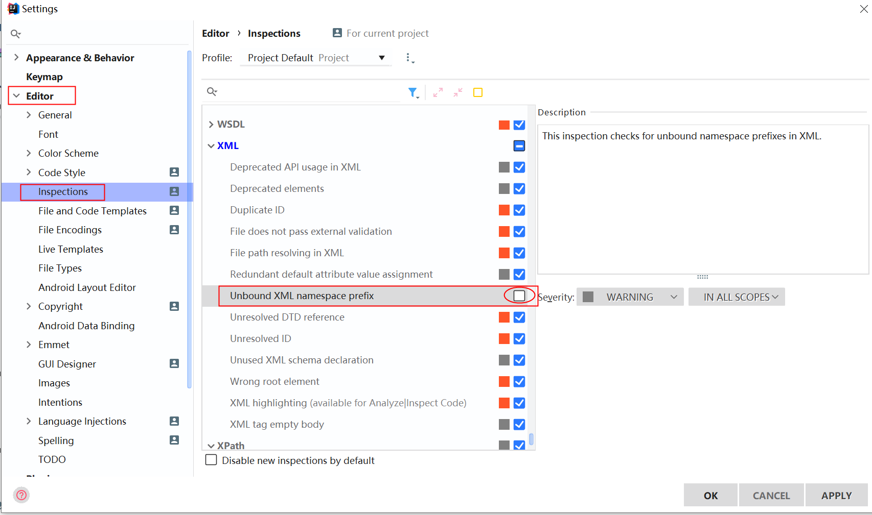 idea Namespace ‘vslot‘ is not bound解决爆红方法_namespace 'vslot' is not