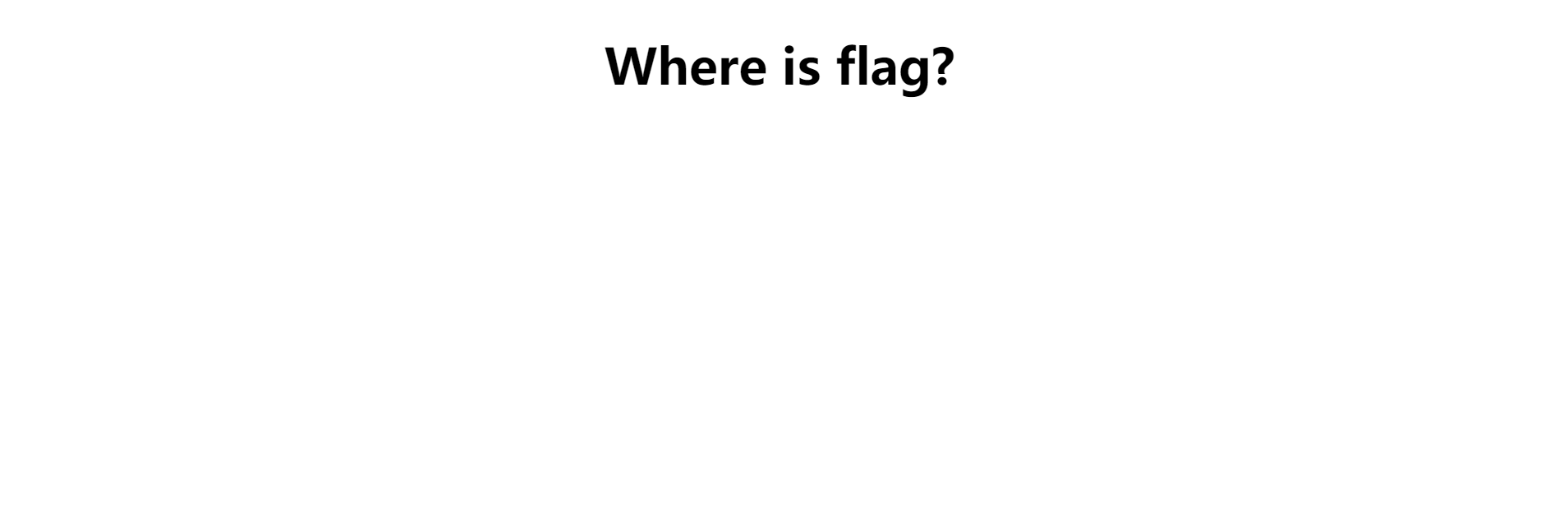 Where is flag?