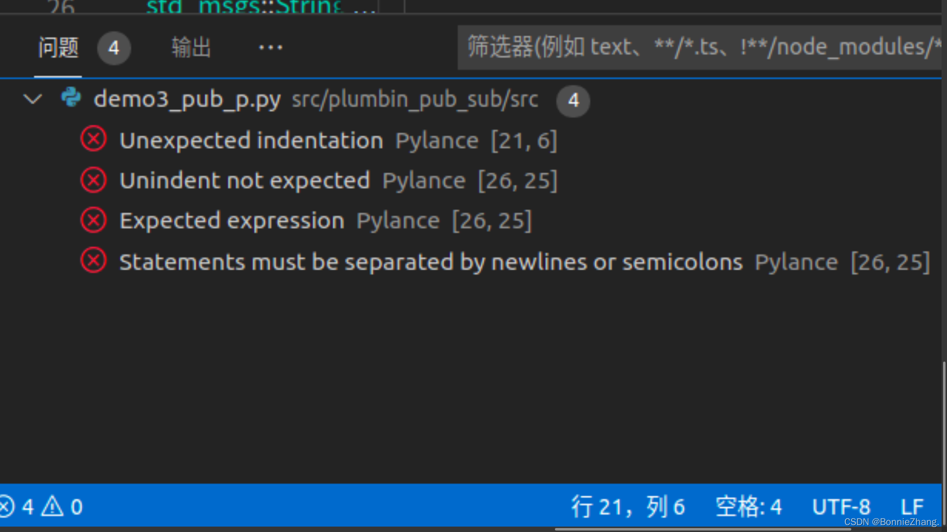python报错:unexpected indentation-CSDN博客