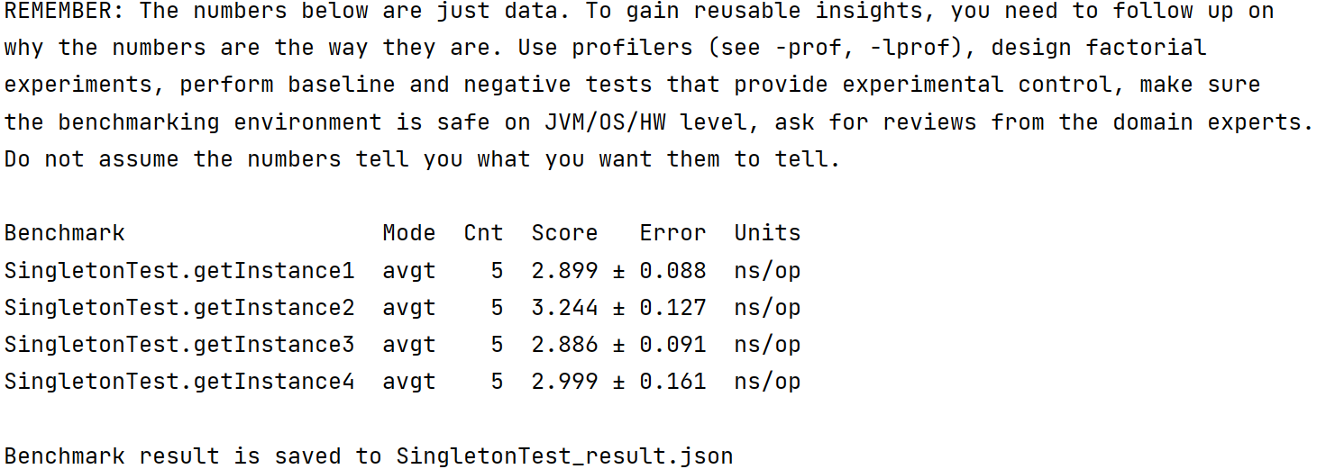 singletonTest