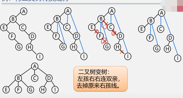 树与二叉树的转换
