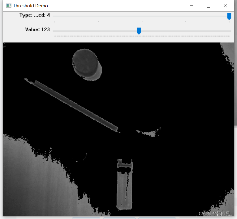 009 OpenCV threshold