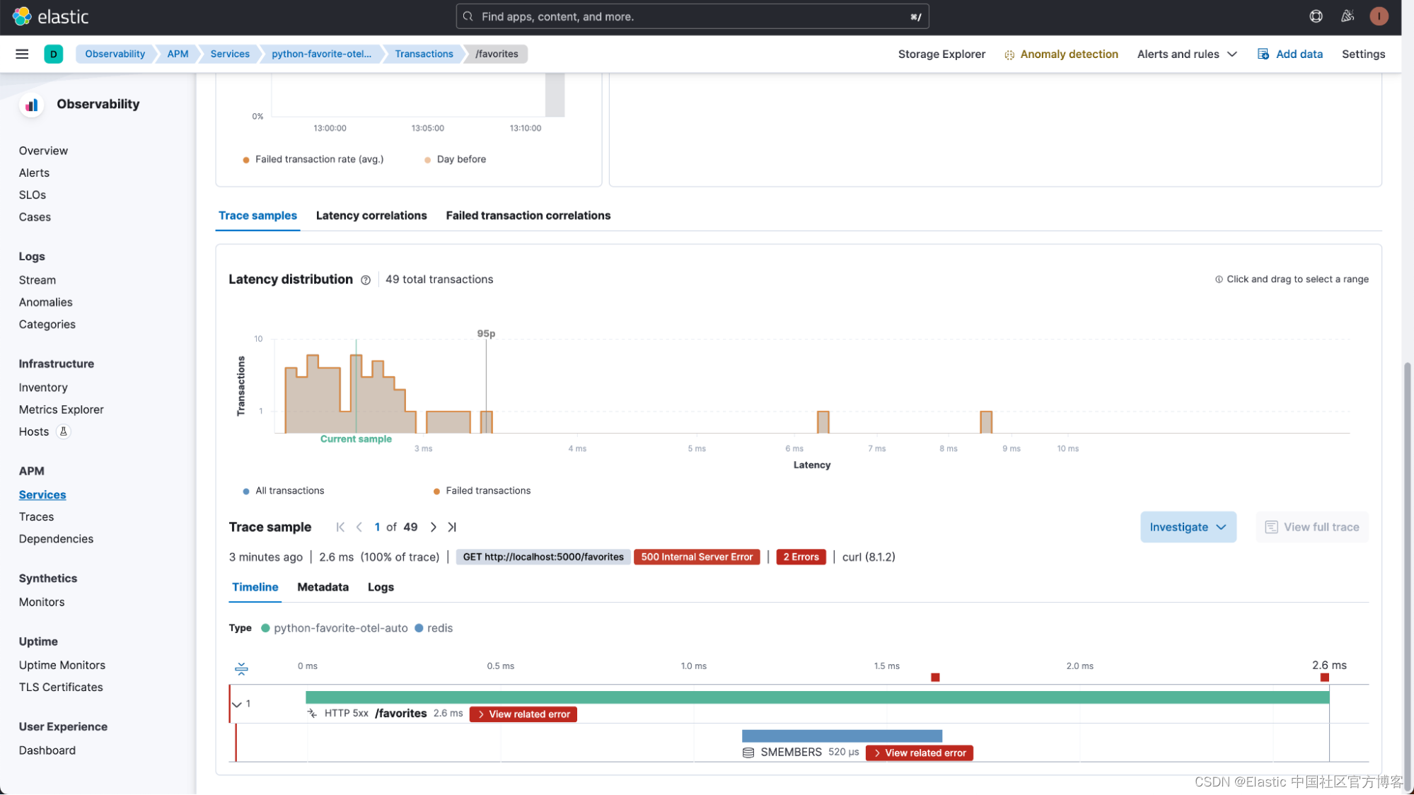 Observability：使用适用于 Python 应用程序的 OpenTelemetry 进行自动检测