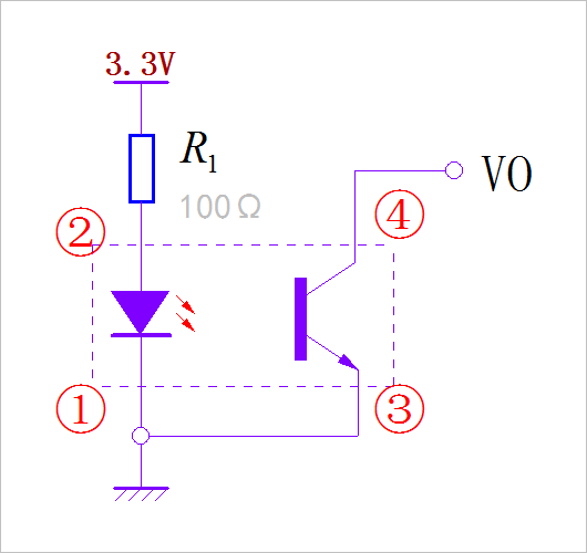 ▲ 图1.1.2 构成ITR9909外部接口