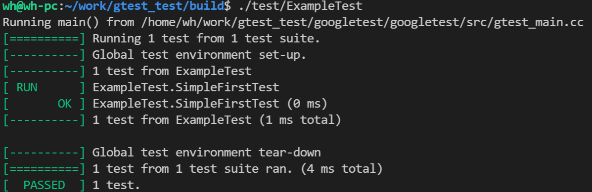 GoogleTest入门使用（基于CMake）_c++ Googletest Cmake-CSDN博客