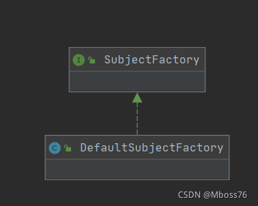 shiro mgt包下DefaultSubjectFactory类