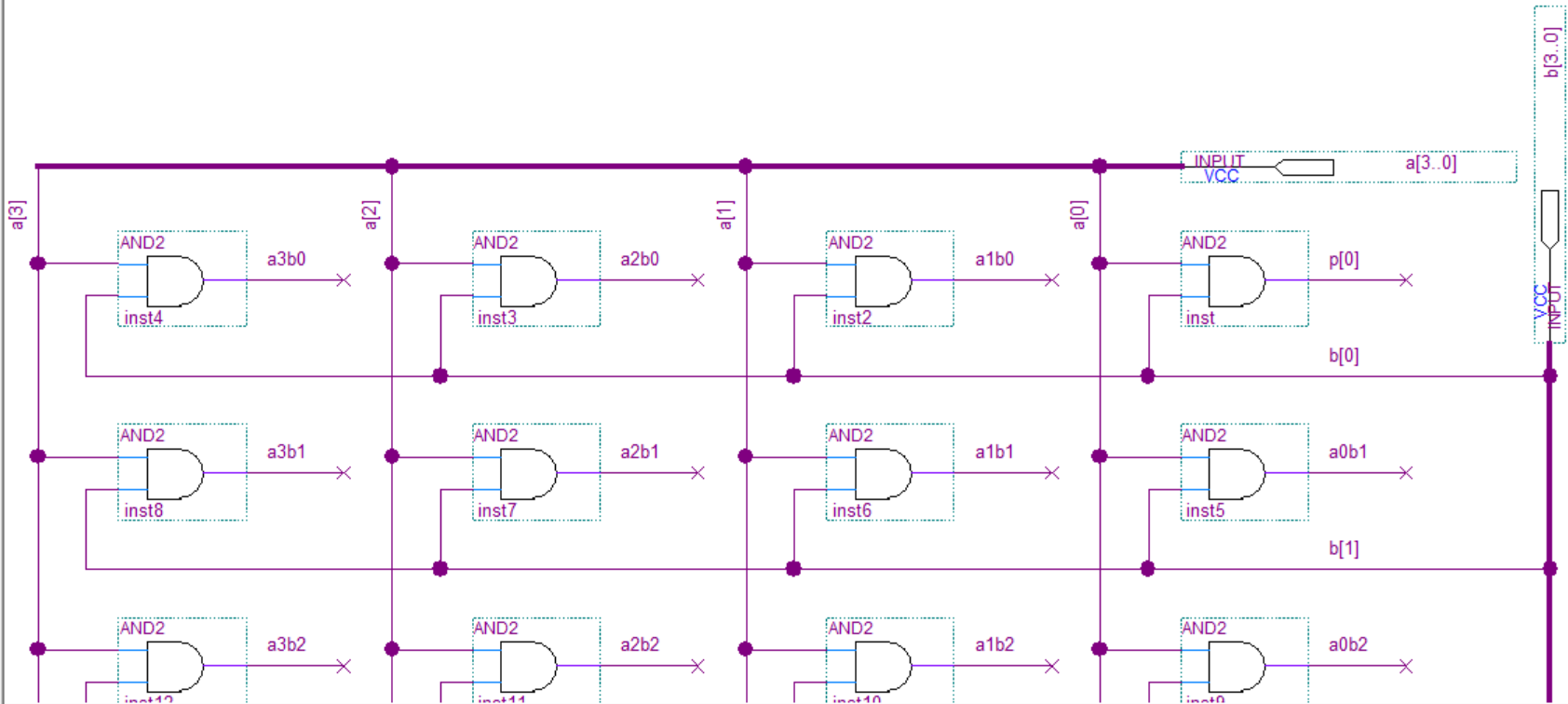 Quartus II实验二 运算部件实验：并行乘法器「建议收藏」