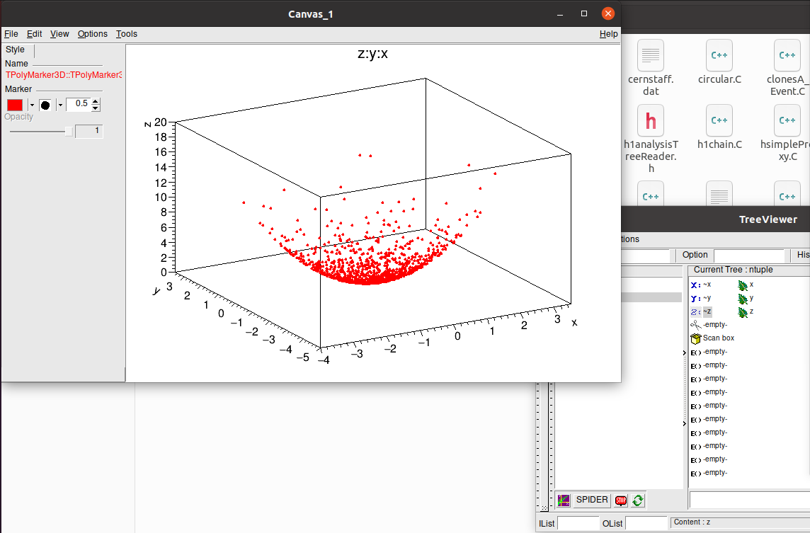 【ROOT from CERN】——如何读取Tree_cern root 获取 .root 文件数据维度-CSDN博客